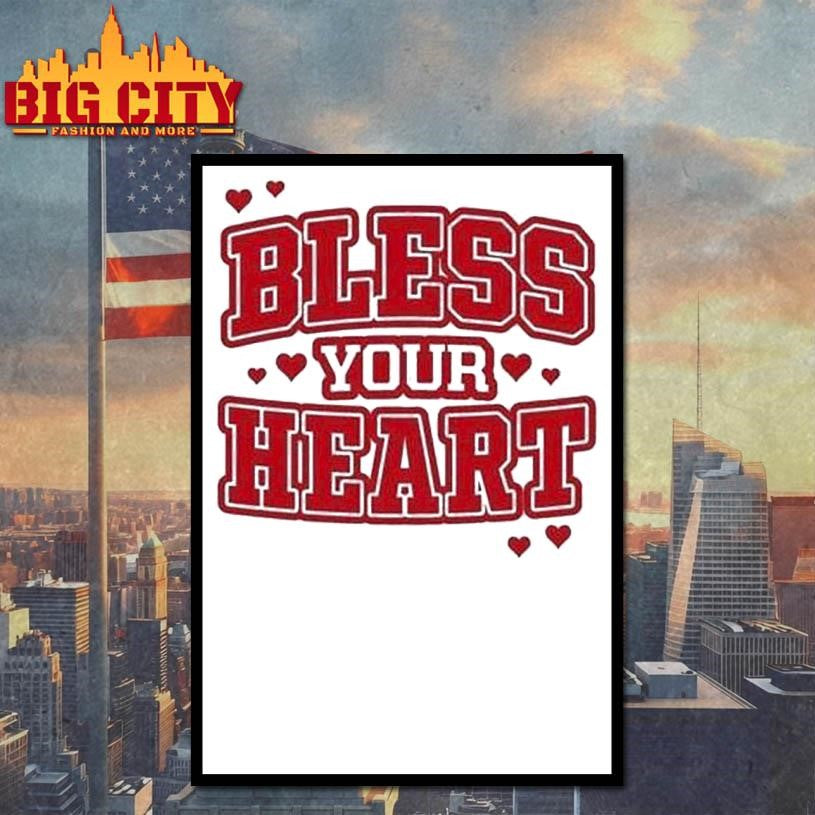Bless Your Heart Collegiate Shirt