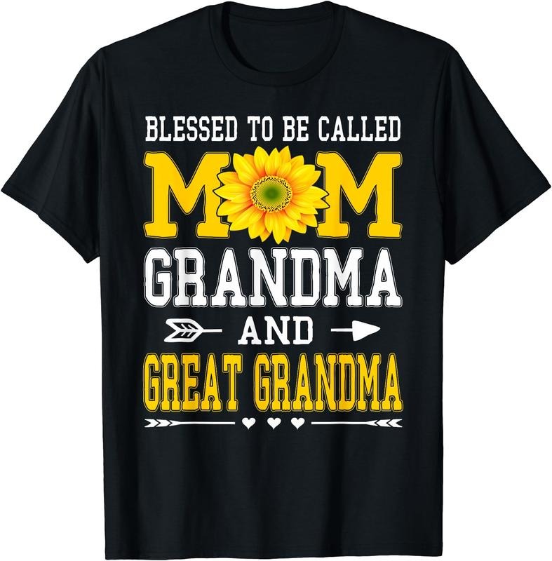 Blessed To Be Called Mom Grandma Great Grandma Mother's Day T-Shirt Hoodie, Sweatshirt | WearSparks.com