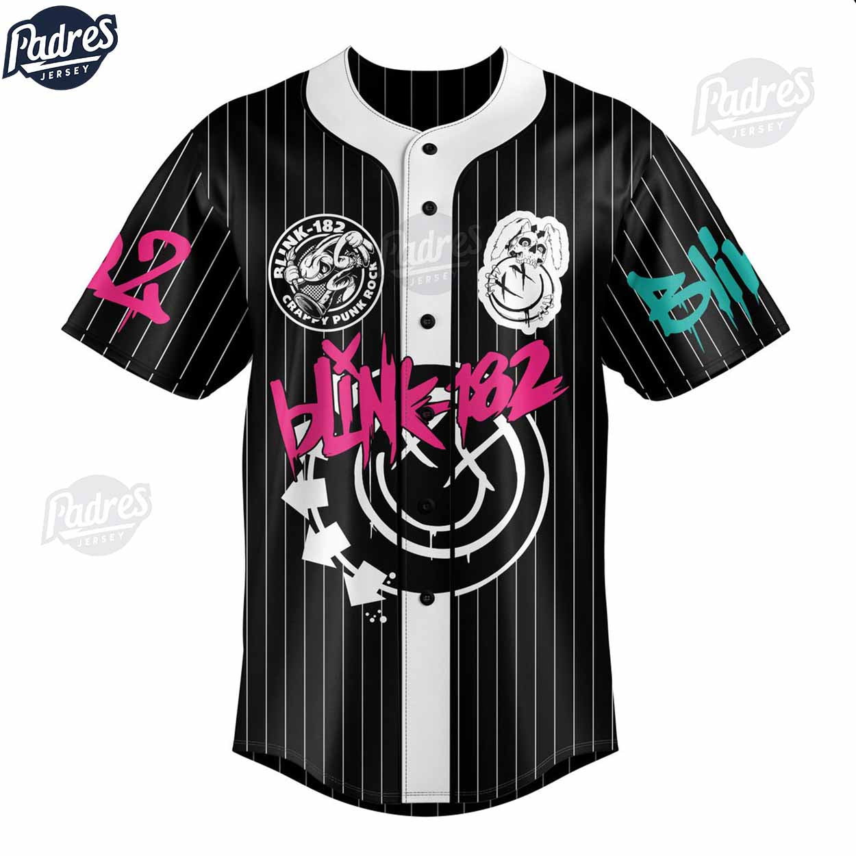 Blink-182 Do I Have To Die To Hear You Miss Me Custom Baseball Jersey Shirt (Image 2)