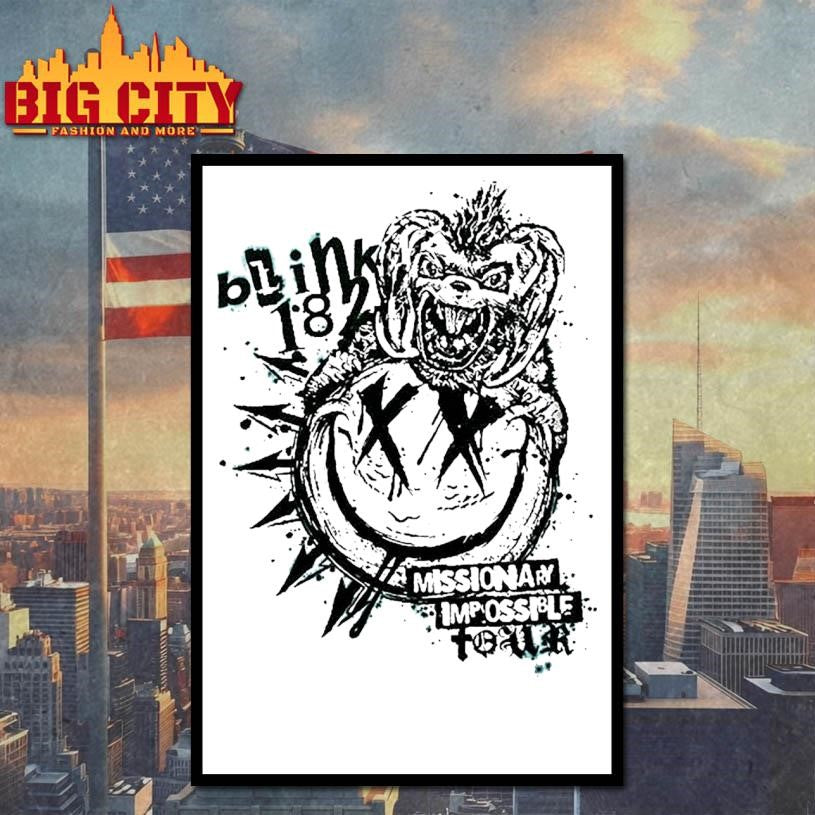 Blink-182 Missionary Impossible Tour 2026 Shirt