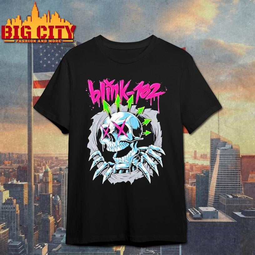 Blink 182 Skull Shirt