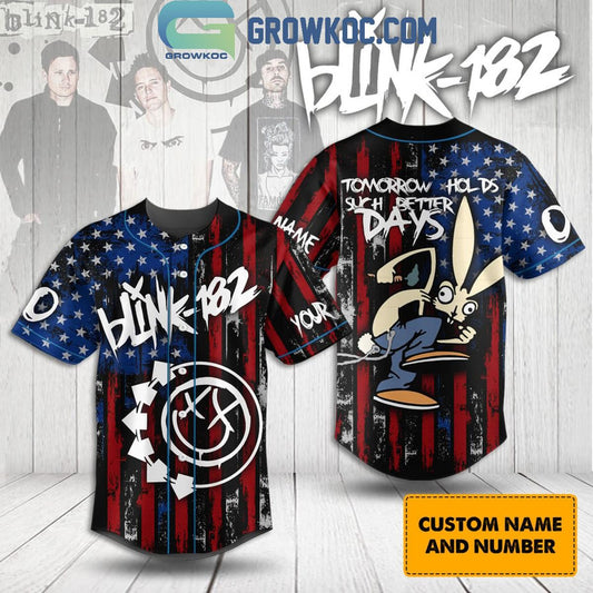 Blink 182 Tomorrow Holds Such Better Days Personalized Baseball Jersey