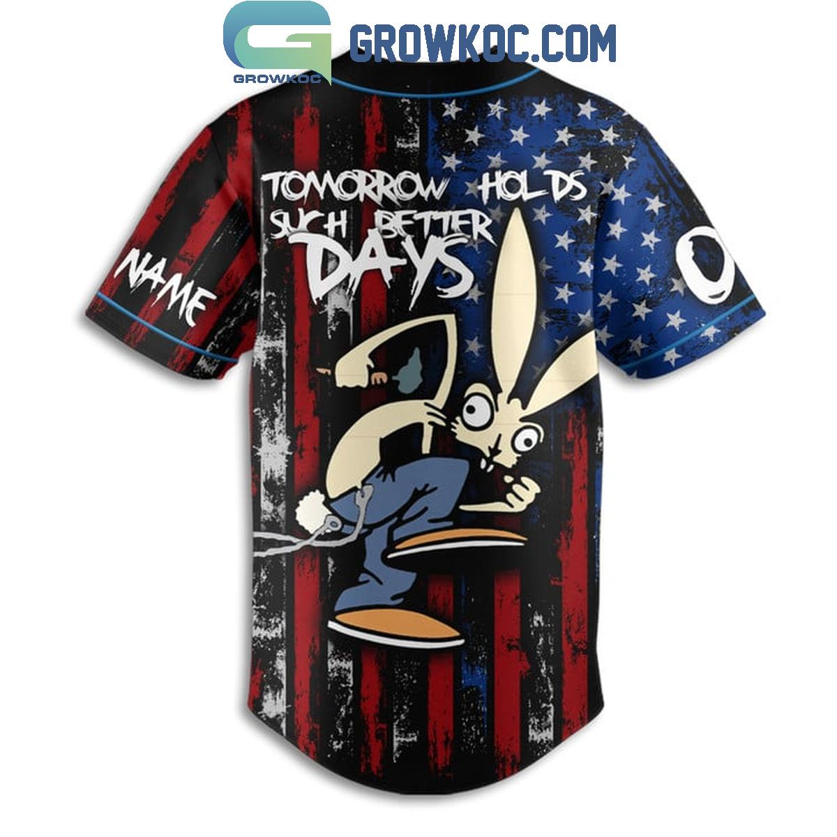 Blink 182 Tomorrow Holds Such Better Days Personalized Baseball Jersey