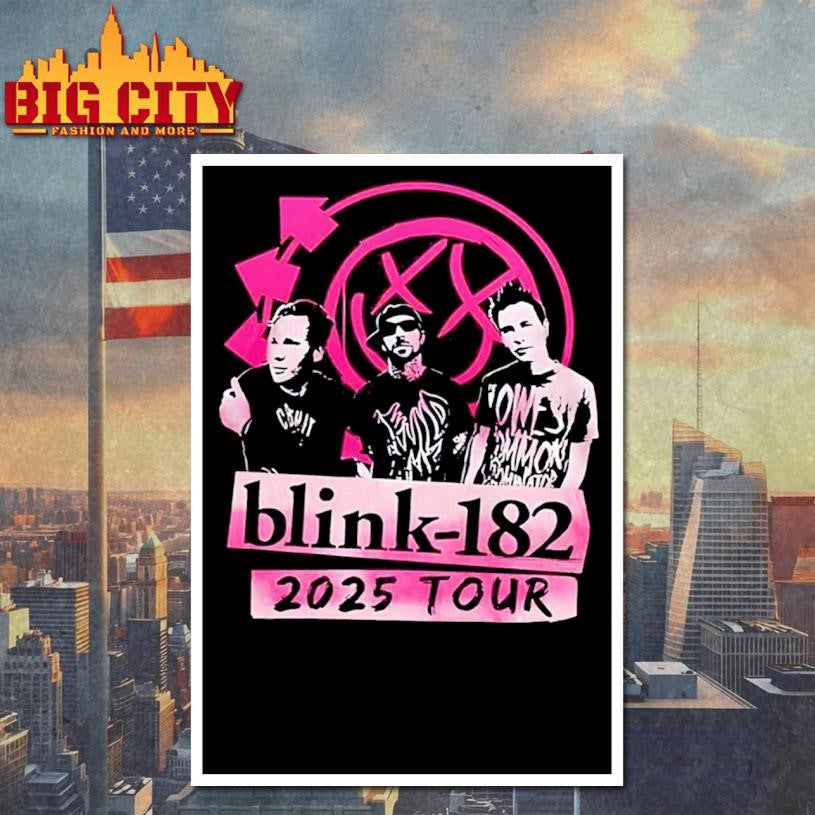 Blink 182 tour 2025 Shirt