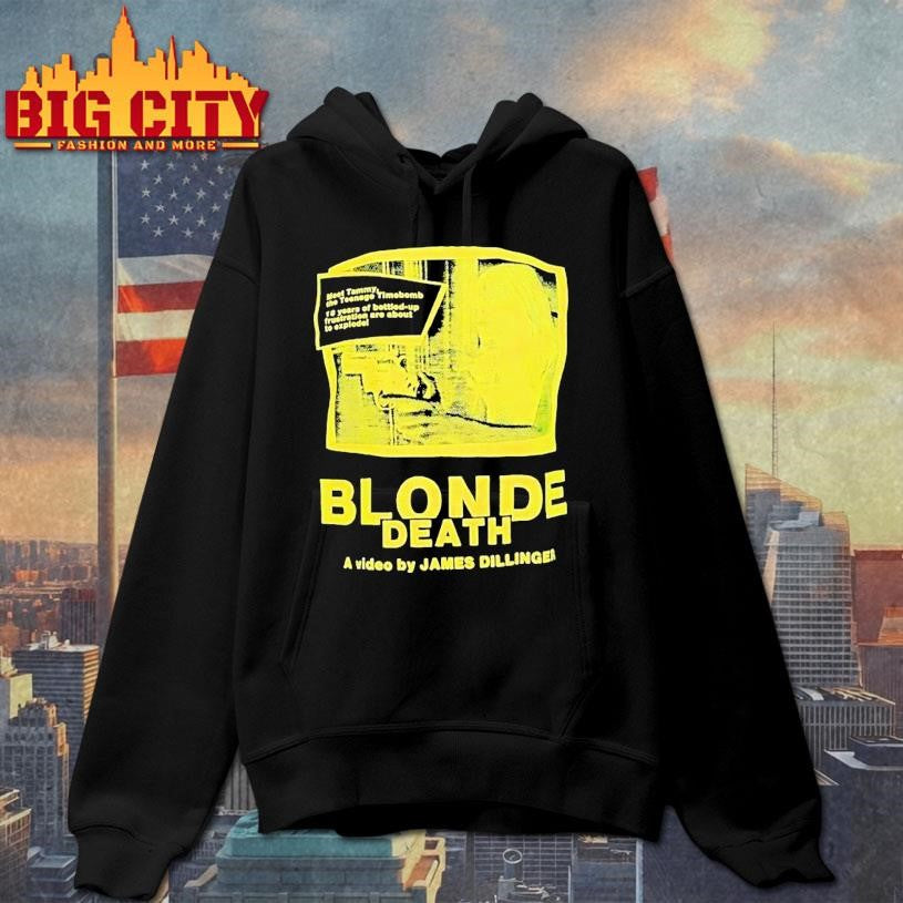 Blonde Death Bleeding Skull Shirt
