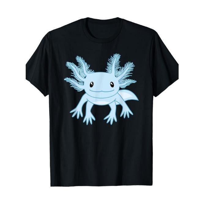 Blue Axolotl Funny Kawaii Axolotl Lover T-Shirt Made in USA Hoodie, Sweatshirt | WearSparks.com