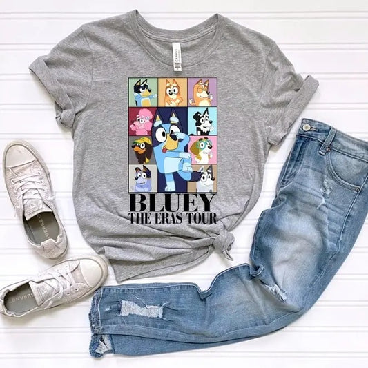 Blue Dog Eras Tour Shirt | Midnights Blue Dog Friends Shirt | Blue The Eras Tour tshirt | Blue Family Shirt Hoodie,...