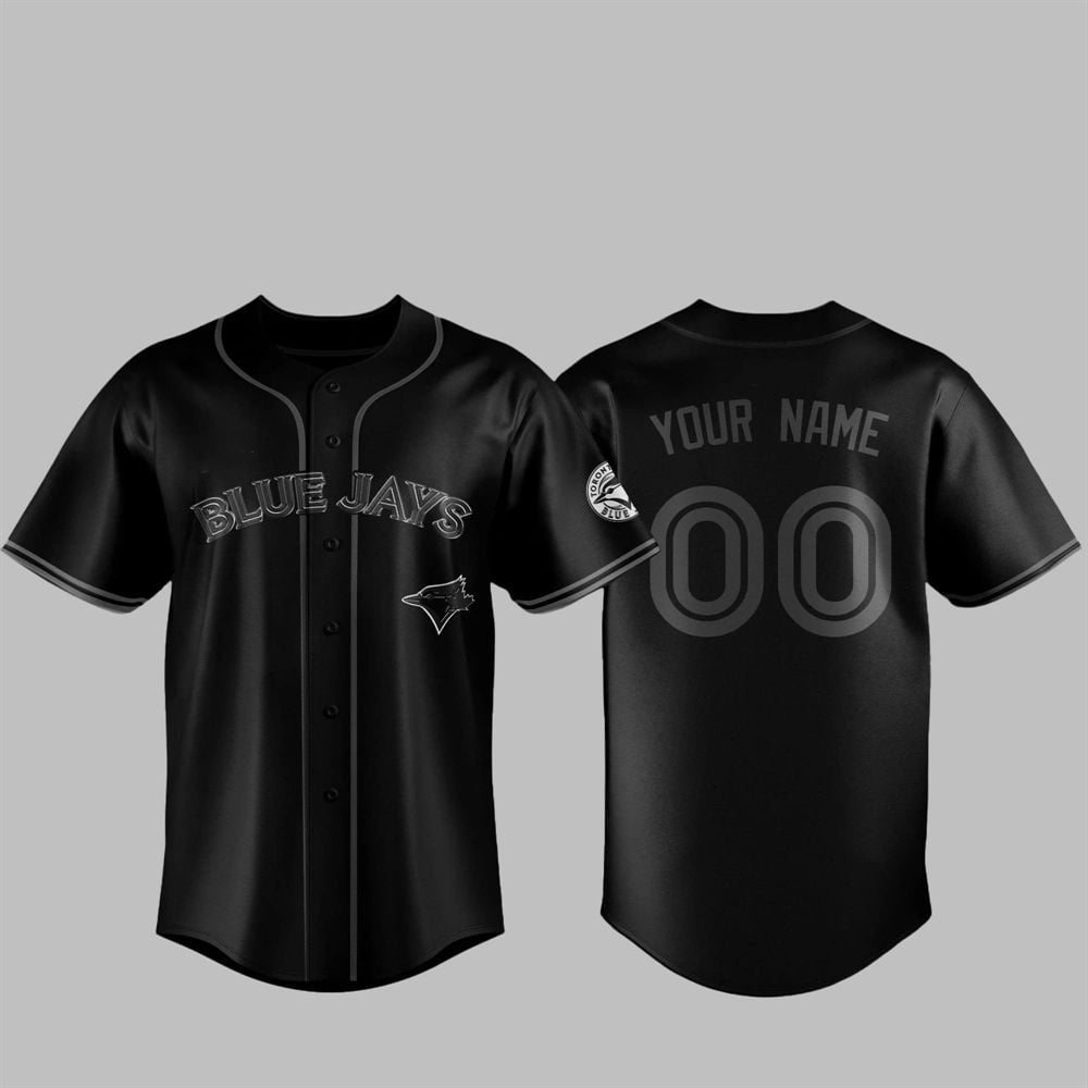 Blue Jays Back In Black 2025 Jersey - Grishko.com T-Shirts, Hoodie, Sweatshirt | WearSparks.com