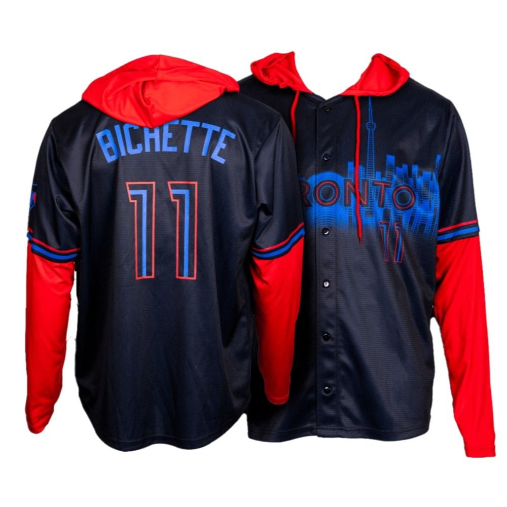 Blue Jays Bo Bichette Layered City Connect Jersey Giveaway 2025 - Grishko.com T-Shirts, Hoodie, Sweatshirt (Image 2)