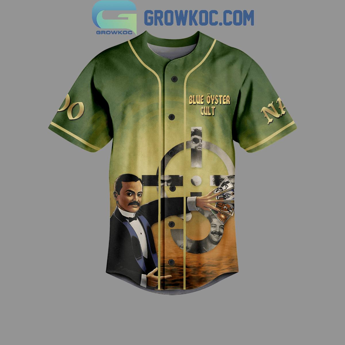 Blue Oyster Cult On Tour Forever 1972 2025 Personalized Baseball Jersey