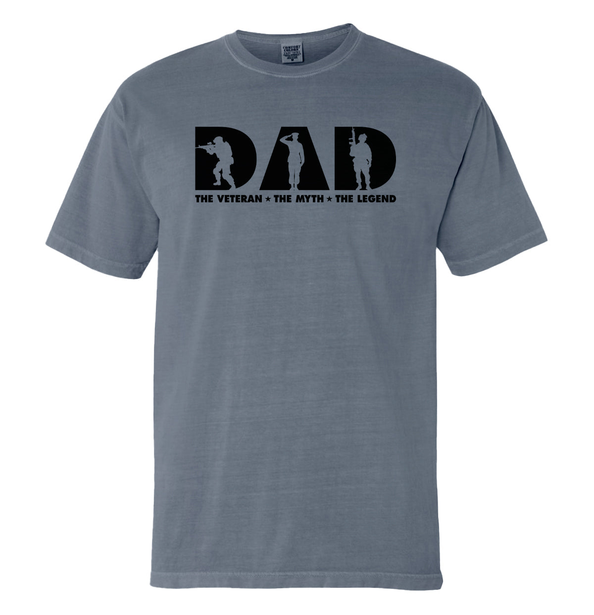Dad The Veteran The Myth The Legend (Front) T-Shirts, Hoodie, Sweatshirt | WearSparks.com (Image 5)