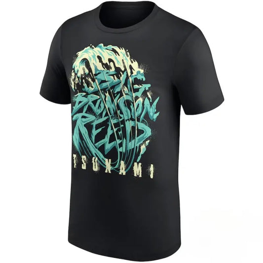 Bronson Reed Tsunami Unisex T-Shirt, Bronson Reed André the Giant Memorial Battle Royal Shirt, Professional Wrestler Fan...
