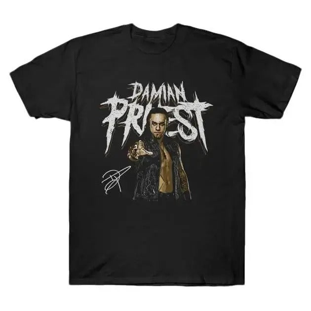 Damian Priest Pose T-Shirt, Damian Priest SmackDown Shirt, Professional Wrestler Fan Gift For Men Women Unisex Tee, Crew...