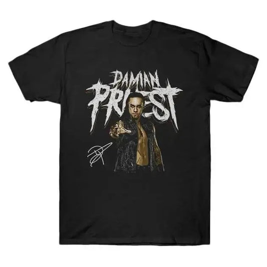 Damian Priest Pose T-Shirt, Damian Priest SmackDown Shirt, Professional Wrestler Fan Gift For Men Women Unisex Tee, Crew...