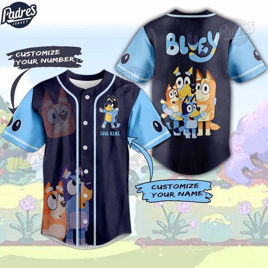 Bluey Family 2024 Baseball Jersey - Padres Jersey Oasis: Elevate Your Baseball Style Game T-Shirts, Hoodie, Sweatshirt