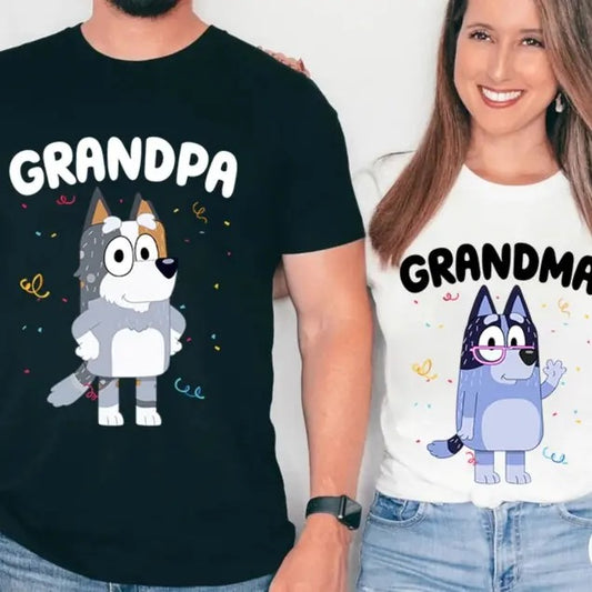 Bluey Grandpa Shirt,Grandmalife Bluey Shirt, Bob Bluey Shirt, Bluey Shirt, Bluey Family Shirt, Grandma Grandma Bluey...