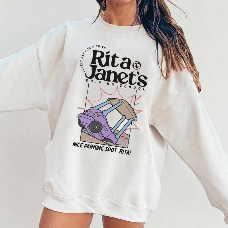 Bluey Janet and Rita Shirt, Rita and Janet's Driving School Shirt, Bluey Grannie Shirt, Bluey Back To School Shirt, Bluey...