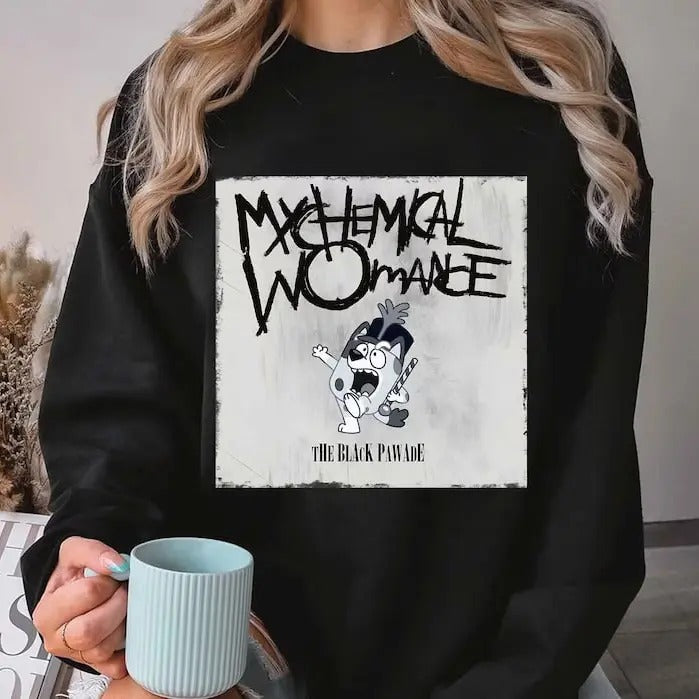 Bluey Muffin My Chemical Romance Shirt, Muffin My Chemical Romance Shirt, Bluey Tee, Bluey Cartoon Shirt, Bluey Birthday...