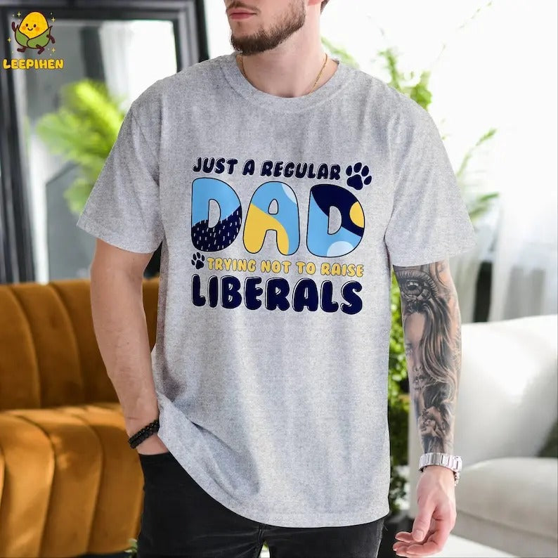Bluey Republicans Dad Shirt, Republicans Shirt, Bluey Best Dad Ever Shirt, Bluey Bandit Shirt, Bluey Father's Day Shirt,...