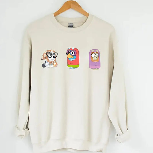Bluey Shirt, Bingo Shirt, Bluey Characters, Bluey Heeler Family Shirt, Bluey Characters, Holiday Shirt, Dog Shirt Hoodie,...