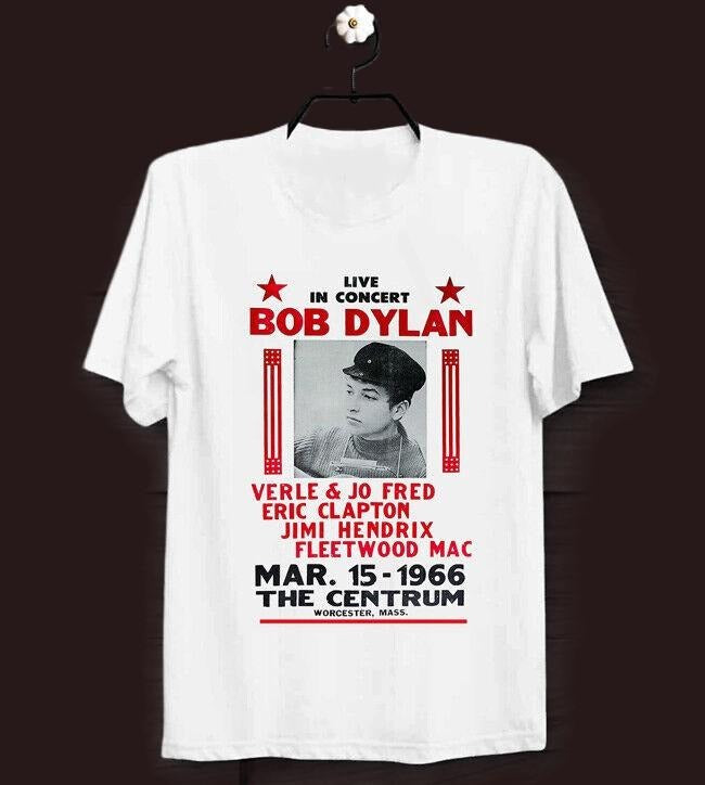 Bob Dylan 66 Gig Concert Centrum Poster Vintage Ideal Gift Unisex T Shirt Menswear Top Hoodie, Sweatshirt | WearSparks.com