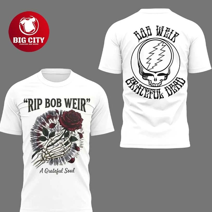 Bob Weir In Loving Memory Two Sided Shirt