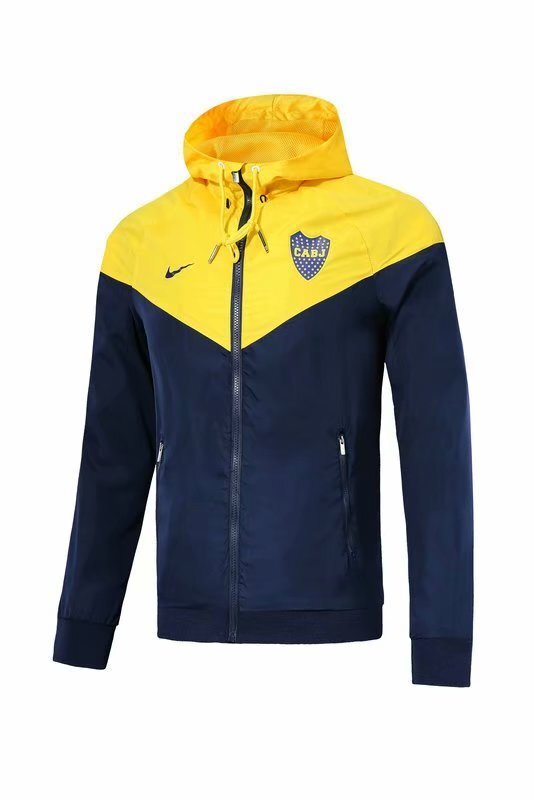 Boca yellow Windbreaker