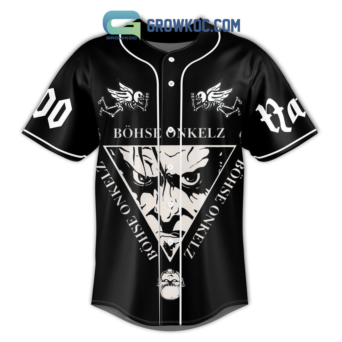 Bohse Onkelz Bohse Furs Leben Werdet Bessere Menschen Personalized Baseball Jersey