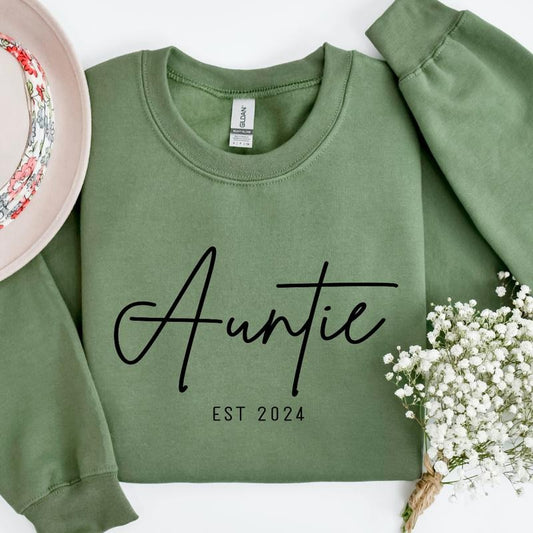 Bonus Mama Sweatshirt, Gift for Stepmom, Mother's Day gift, Mama Est. Sweatshirt, Casual Cotton Sweatshirt Unisex True to...