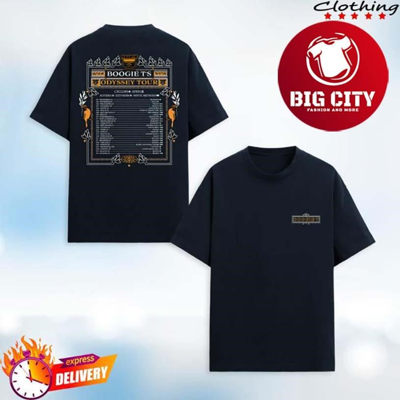 Boogie T Boogie T Odyssey Tour Two Sided Shirt