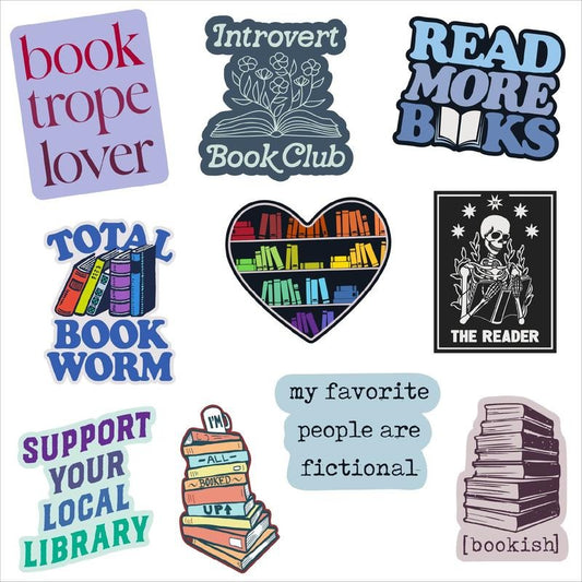 Book Sticker Extra Large Stickers for Adults Funny Adhesives with Memes Sarcastic  Funny Nerd  Multi T-Shirts, Hoodie,...