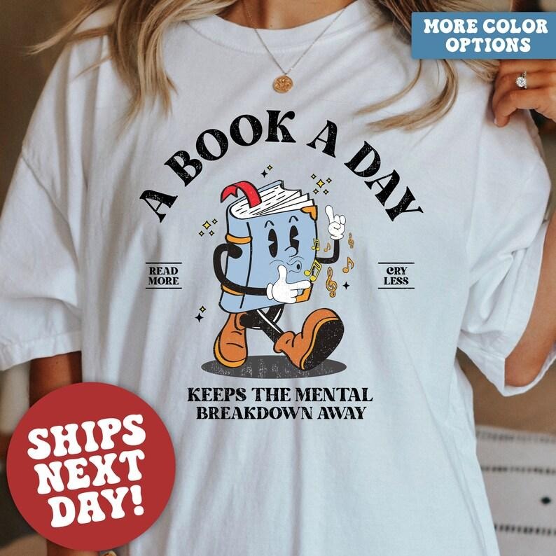 Bookish Shirt, Mental Health Shirt, Gifts for Readers, Banned Books Shirt Hoodie, Sweatshirt | WearSparks.com