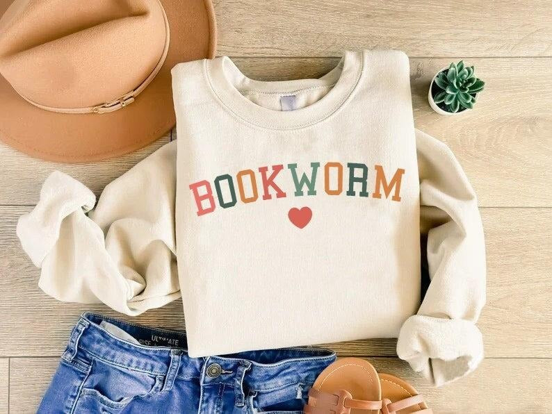 Bookworm Sweatshirt, Bookish Sweatshirt, Book Lovers Shirt, Teacher Book Lovers Shirt, Book Sweatshirt, Book Club  Hoodie...