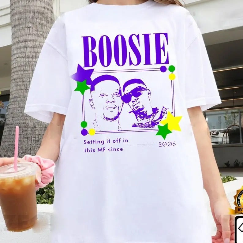 Boosie Badazz Mardi Gras Shirt, New Orleans Mardi Gras shirt, funny Mardi gras shirt, shirt for fan Hoodie, Sweatshirt