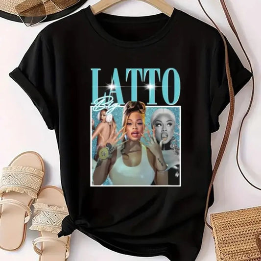Bootleg Big Latto Rapper T-Shirt, Graphic Latto Shirt, Latto 2024 Latto The Sugar Honey Iced Shirt, Latto Fan Gifts...