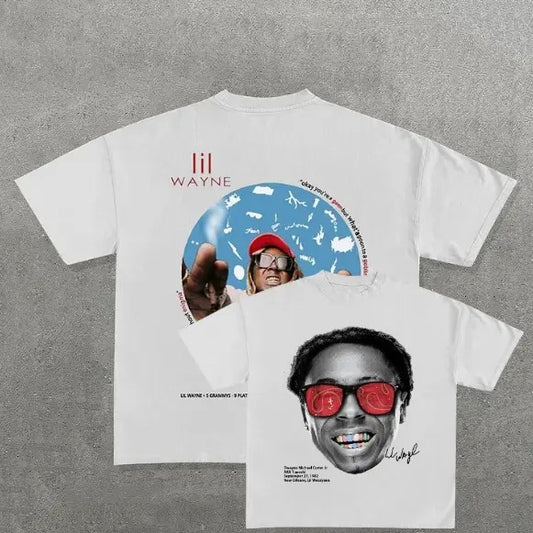 Bootleg L.Wayne T-Shirt, Wayne Graphic Tee, Music Rap Tee, Hip Hop, R&B, Y2k, Unisex T-Shirt, Gift For Men Women Menswear...