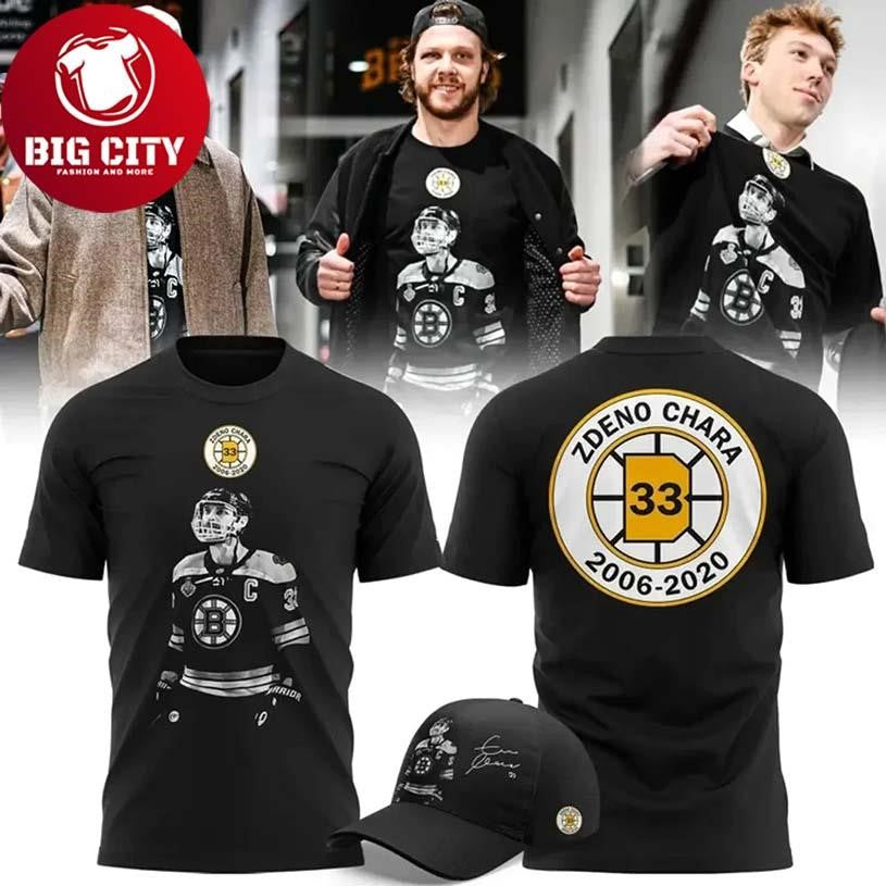 Boston Bruins x Zdeno Chara Limited Two Sided Shirt