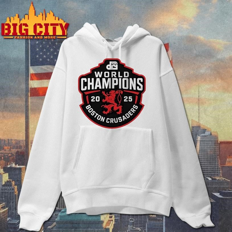 Boston Crusaders World Champions 2025 Logo Shirt