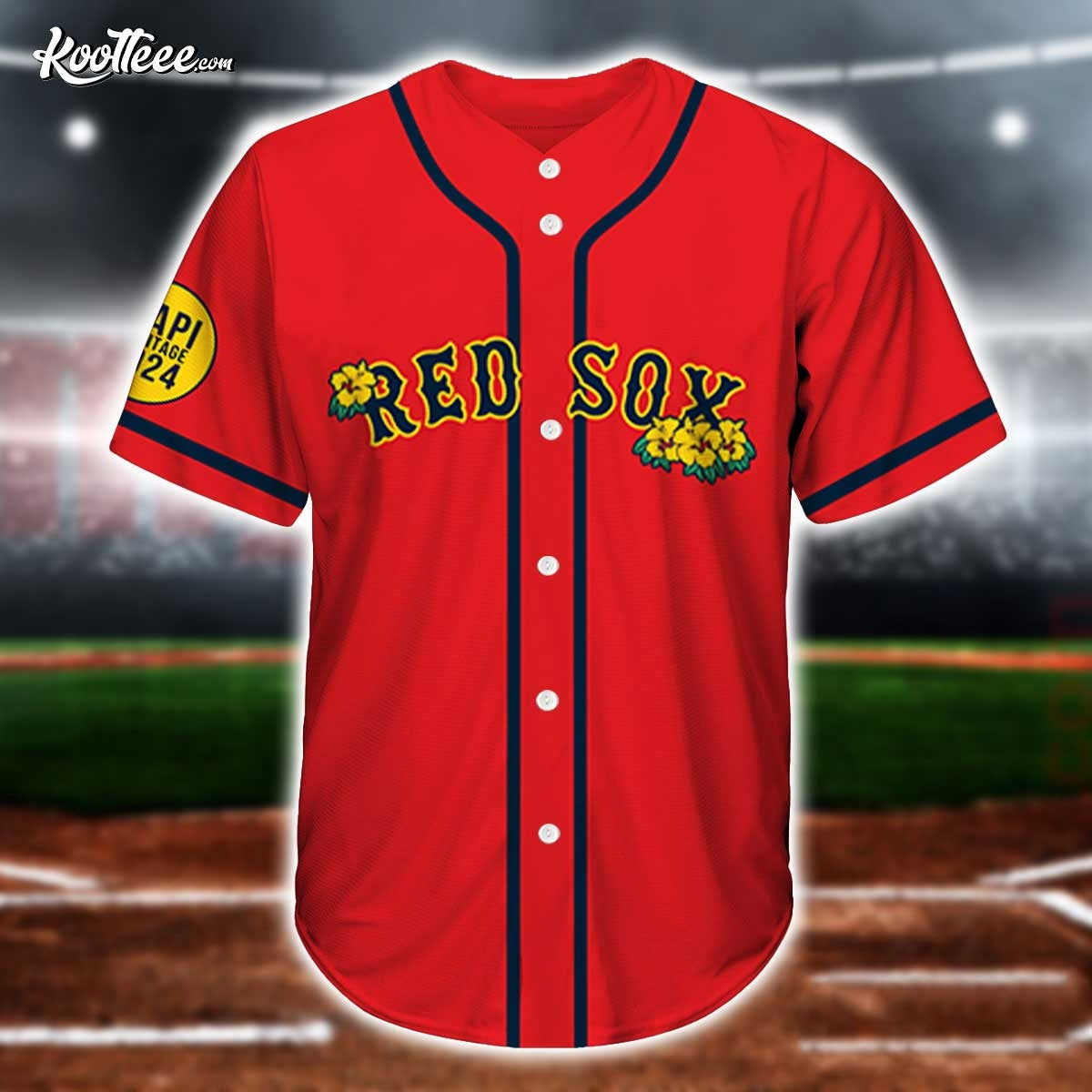 Boston Red Sox 2024 AAPI Celebration Baseball Jersey