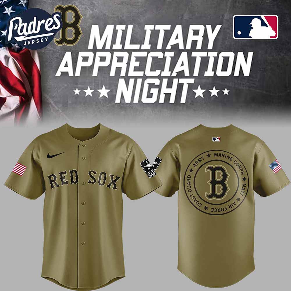 Boston Red Sox Baseball Jersey Military Green For Fan 2025 - Padres Jersey Oasis: Elevate Your Baseball Style Game...