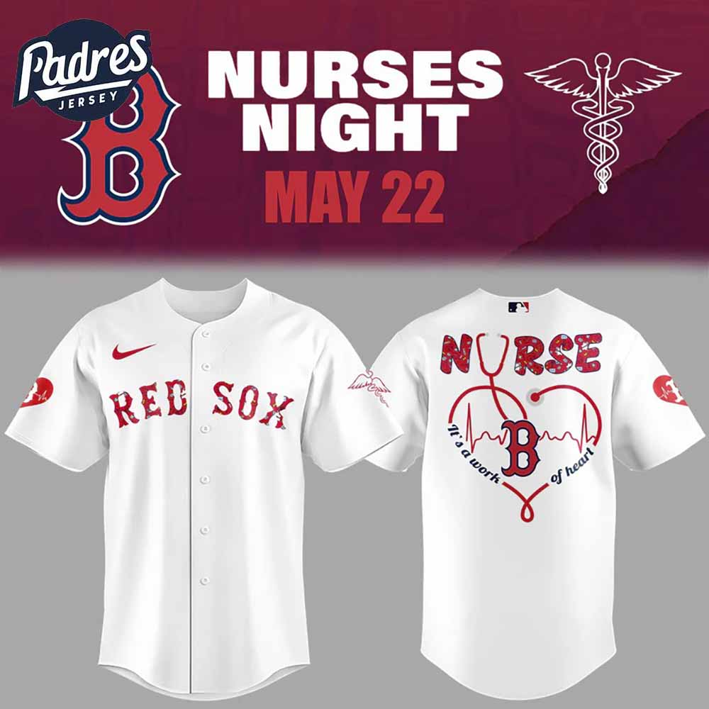 Boston Red Sox Baseball Jersey Outfit For Nurses Night 2025 - Padres Jersey Oasis: Elevate Your Baseball Style Game...