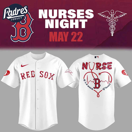 Boston Red Sox Baseball Jersey Outfit For Nurses Night 2025 - Padres Jersey Oasis: Elevate Your Baseball Style Game...
