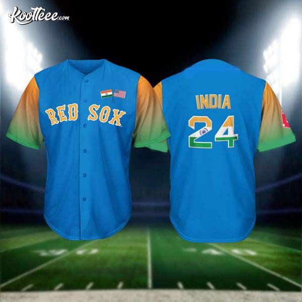 Boston Red Sox India Celebration Gift Baseball Jersey