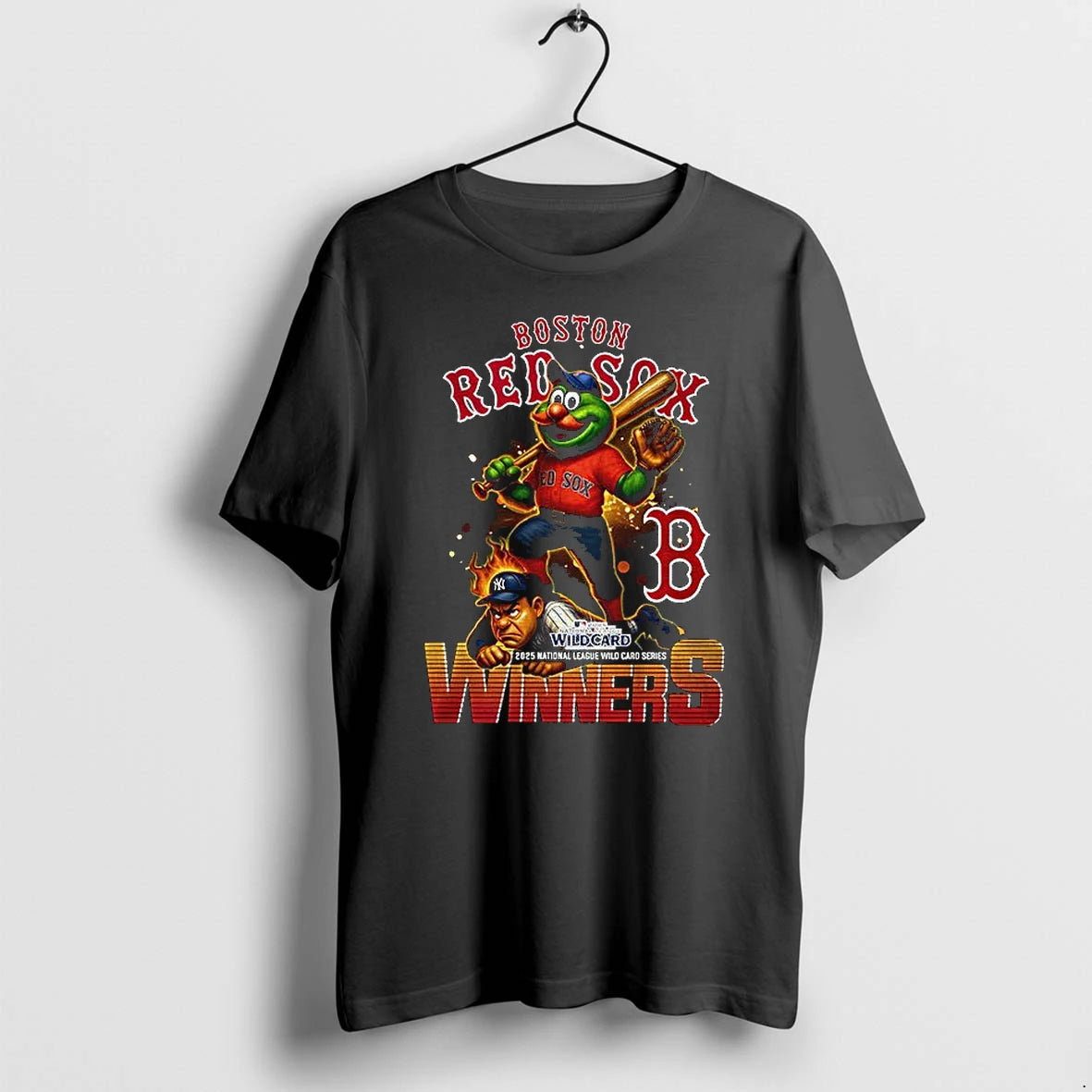 Boston Red Sox Beat New York Yankees Mlb Baseball National League Wild Card Series Winners