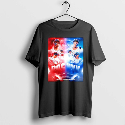 Boston Red Sox Vs New York Yankees The Rivalry Continues 2025 T Shirts