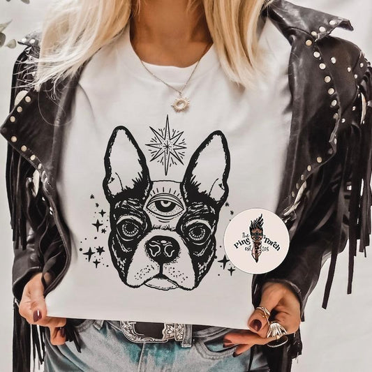 Boston Terrier T-shirt, Bossy Boston Terrier T-shirt, I'm the boss T-shirt, like a boss T-shirt, boston terrier gift,...