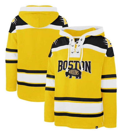 Boston Bruins 2026 Gold Superior Lacer Hoodie