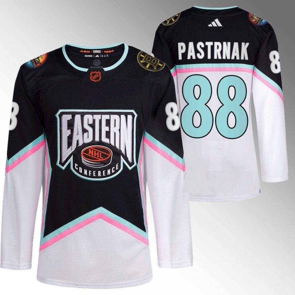 Boston Bruins David #88 Pastrnak Black 2023 NHL All-Star Eastern Conference Jersey