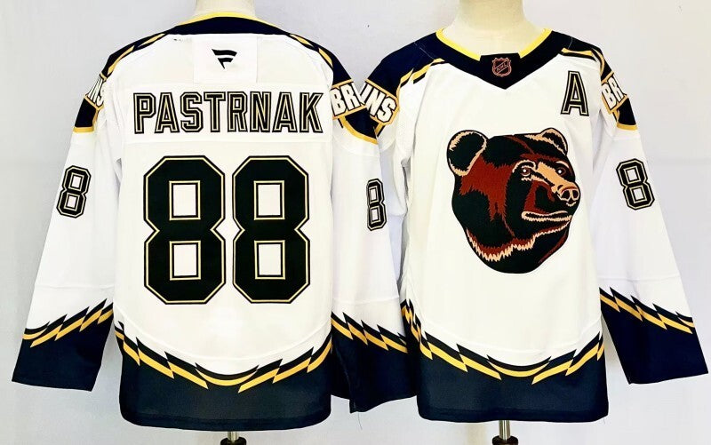 Boston Bruins #88 David Pastrnak Style 2