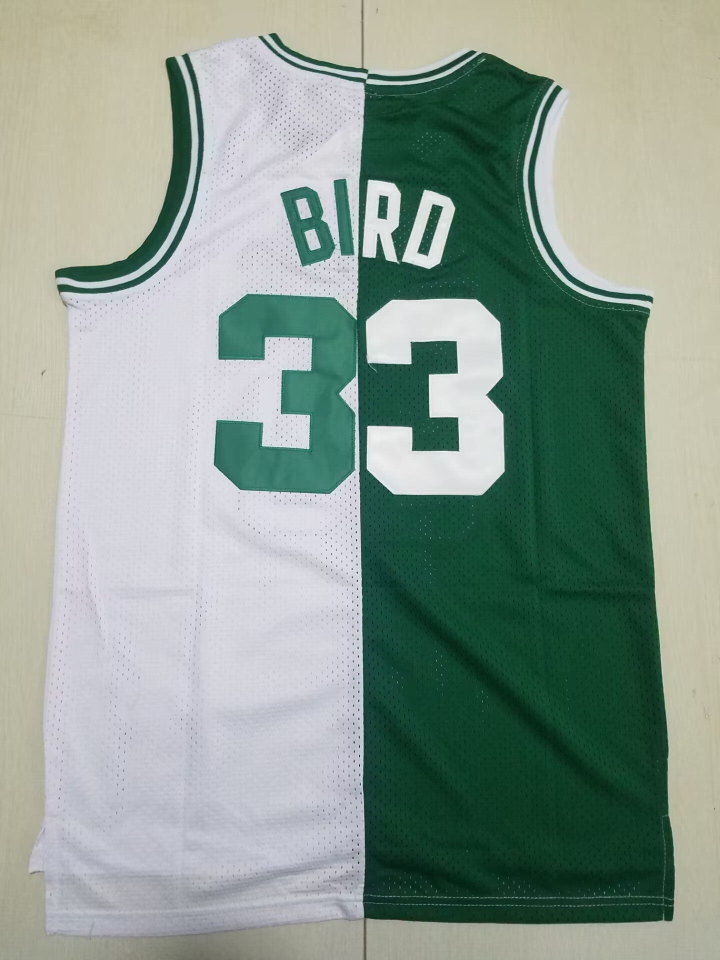 Boston Celtics #33 Larry Bird Celtics 33 Yin-Yang Edition S-XXL Style 1
